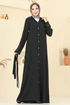 Abaya 451DVL817-MS Black - Thumbnail