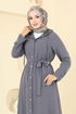 Abaya 451DVL817-MS Gray - Thumbnail