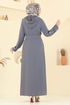 Abaya 451DVL817-MS Gray - Thumbnail
