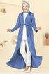 Abaya 451DVL817-MS Indigo - Thumbnail