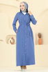 Abaya 451DVL817-MS Indigo - Thumbnail