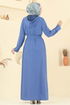 Abaya 451DVL817-MS Indigo - Thumbnail