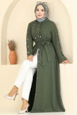 D.V.L. - Abaya 451DVL817-MS Khaki