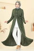 Abaya 451DVL817-MS Khaki - Thumbnail
