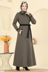 Abaya ASM9167-MS Brown - Thumbnail