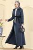 Abaya ASM9167-MS Navy Blue - Thumbnail