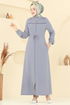 عباءة رمادي PL9150-MS - Thumbnail