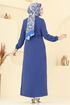 عباءة ازرق PL9150-MS - Thumbnail