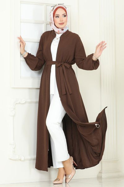 P.L. - Abaya PL9153-MS Brown