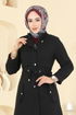 Abaya PL9167-MS Black - Thumbnail