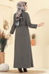 Abaya PL9167-MS Brown - Thumbnail