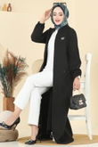 P.L. - Abaya PL9169-MS Black