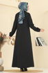 Abaya PL9169-MS Black - Thumbnail