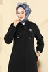 Abaya PL9170-MS Black - Thumbnail