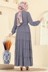 Abaya PL9174-MS Gray - Thumbnail