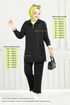 Accessory Detailed Double Team 1960FON1064-M Black - Thumbnail