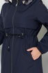 Amorce Fourrure Manteau MSS0855-M Laci - Thumbnail