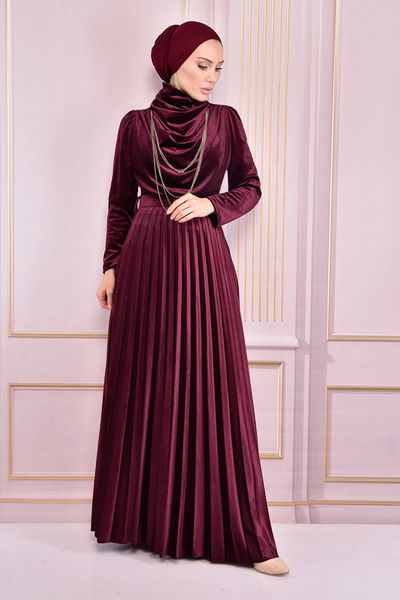 NEV - Arch Abendkleid Bordeaux NEV14967