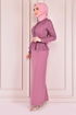 Arch Abendkleid Dunkel Rose Kurusu ASM2175 - Thumbnail
