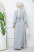 Arch Abendkleid EFS546 Grau - Thumbnail