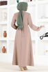 Arch Kleid ASN128 Beige - Thumbnail