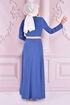 Arch Kleid Indigo NEV14463 - Thumbnail