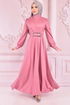 Arch Satin Kleid Rose Kurusu ASM2464 - Thumbnail