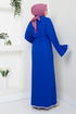 Arch Strickwaren Kleid 2050HBS932-M Saks - Thumbnail