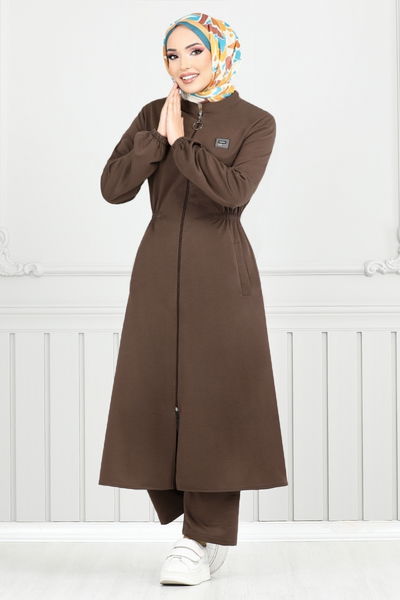 MRV P.L. - Arma Detail Hijab Team 9115PL940-M Kaffee