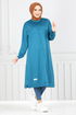 Arma Détail Hijab Tunique 2684AYD969-L Huile - Thumbnail