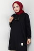 Arma Detailed Tunic 727OZR1047-M Black - Thumbnail