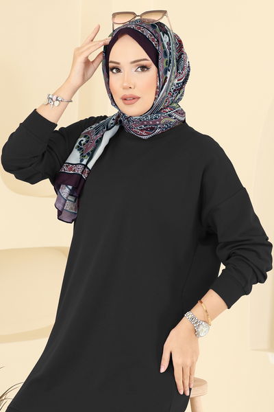 E.T.T. - Arma Detaylı Tunik 20455ETT926-MS Siyah - 414880