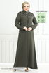 Armali Detail Ferace 1013ESL1097-M Khaki - Thumbnail