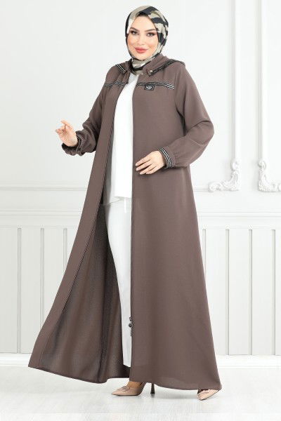 MRV E.S.L. - Armalı Detay Ferace 1013ESL1097-M Koyu Vizyon