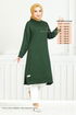 Armali Hijab Tunic 2697AYD969-M Emerald - Thumbnail