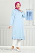 Armali Hijab Tunique 2697AYD969-L Bébé Bleu - Thumbnail