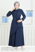 Asymétrique Coupe Hijab Équipe Numéro de pièce 4743ZNK903-M Laci - Thumbnail