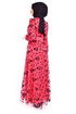 Avec Collier Dentelle Robe Corail LM2453 - Thumbnail