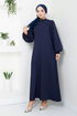 Ballon Manches Hijab Robe de soirée 5527END900-L Laci - Thumbnail