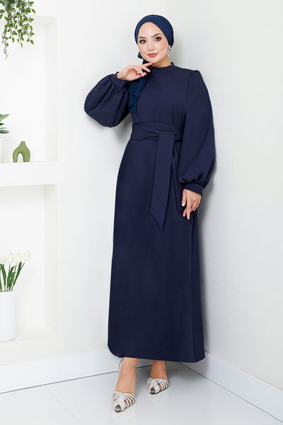 MRV E.N.D. - Balloon Sleeves Hijab Evening dress 5527END900-M Laci