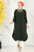Basic Sandy Tunik 2002MEY846-MS Haki - Thumbnail