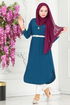 Basic Sandy Tunik 2002MEY846-MS Petrol - Thumbnail