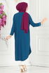 Basic Sandy Tunik 2002MEY846-MS Petrol - Thumbnail
