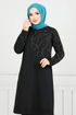 حبة مفصل مزدوج الفريق 2587م890م أسود - Thumbnail