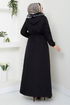 Beli Laced Up Bondit Coat 7006ZNR1012-M Black - Thumbnail