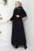 Beli Laced Up Bondit Coat 7006ZNR1012-M Black - Thumbnail