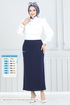 Beli Lastikli Kalem Etek 101HBS856-MS Laci - Thumbnail