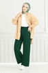 Beli Rubberized Pants 0006MR1077-M Emerald - Thumbnail