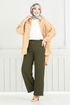 Beli Rubberized Pants 0006MR1077-M Khaki - Thumbnail