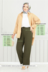 Beli Rubberized Pants 0006MR1077-M Khaki - Thumbnail